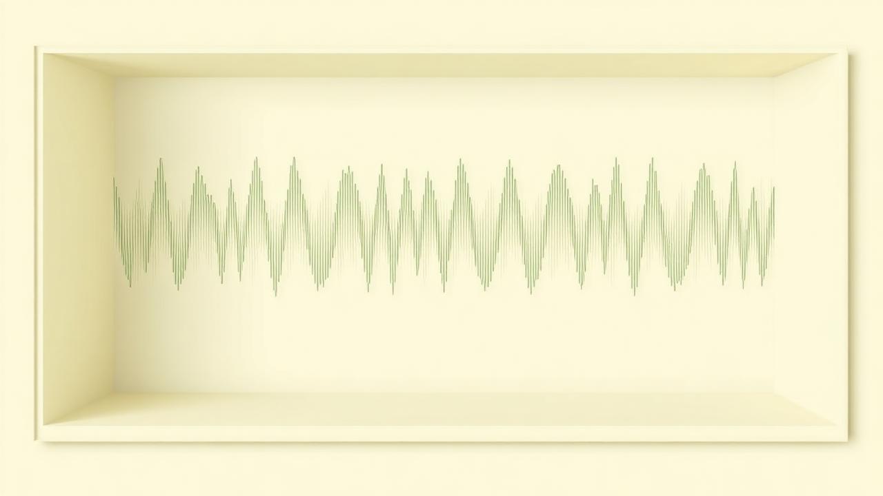 Manim study of early reflections and late reverberation.